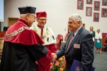 The 1972 graduates celebrated the renewal of their diplomas after 50 years