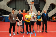 Students played for little patients