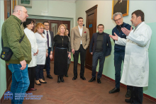 Spotkanie z ministrem zdrowia Ukrainy i wizyta na uniwersytecie  im. O. Bohomolca