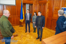 Meeting with Ukraine's health minister and a visit to Bogomolets National Medical University