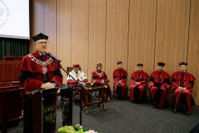 Diploma renewal ceremony after 50 years