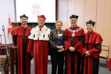 Diploma renewal ceremony after 50 years