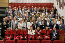 Diploma renewal ceremony after 50 years