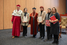 Dreams fulfilled: medical analytics graduates with diplomas