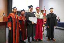 Dreams fulfilled: medical analytics graduates with diplomas