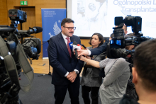 Polska transplantologia coraz lepsza. Konferencja Minister Zdrowia i przedstawicieli WUM