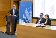 Polska transplantologia coraz lepsza. Konferencja Minister Zdrowia i przedstawicieli WUM