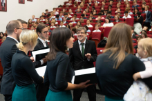 Studenci Wydziału Lekarskiego złożyli ślubowanie