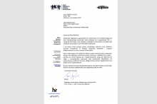 List od rektora ŚUM z okazji inauguracji roku akademickiego 2025/2026