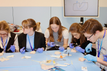 Dyskusje o kardiologii dziecięcej w czasie studenckiego sympozjum