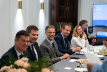 Delegacja z Uniwersytetu Semmelweisa na WUM 