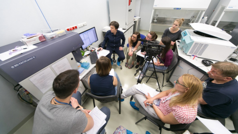 Wykłady i warsztaty poświęcone cytometrii przepływowej.