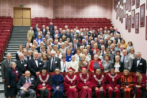 Uroczystość odnowienia po 50-latach dyplomów lekarskich