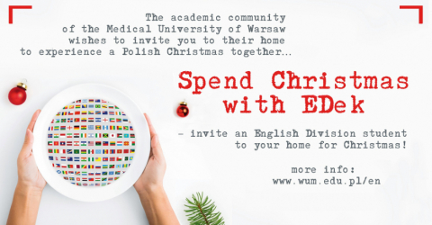 Spend Christmas with EDek – invite an English Division student to your home for Christmas!