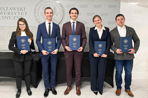 Students and Graduates with Rector’s Awards for Scientific Achievements