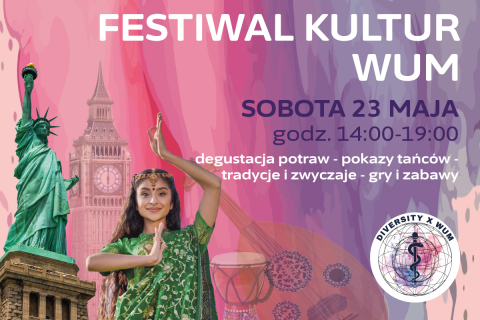 Zapraszamy na Festiwal Kultur na WUM