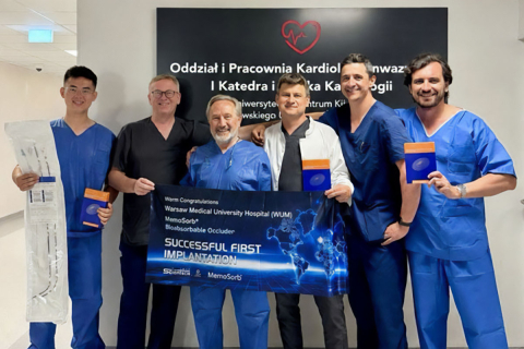 grupa lekarzy w klinice kardiologii WUM